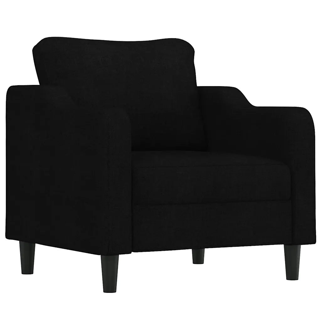 Divano Sedia-Poltrona Nera 60 cm in Tessuto 448990