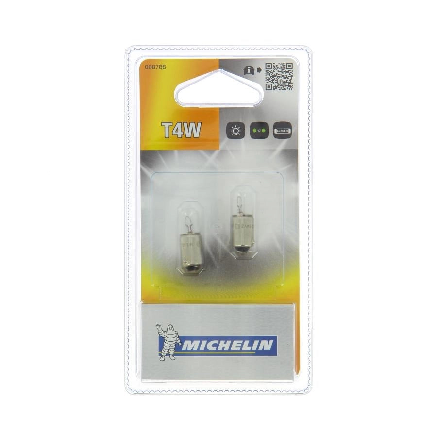 SET 2 LAMPADINE AUTO T4W 12V MICHELIN