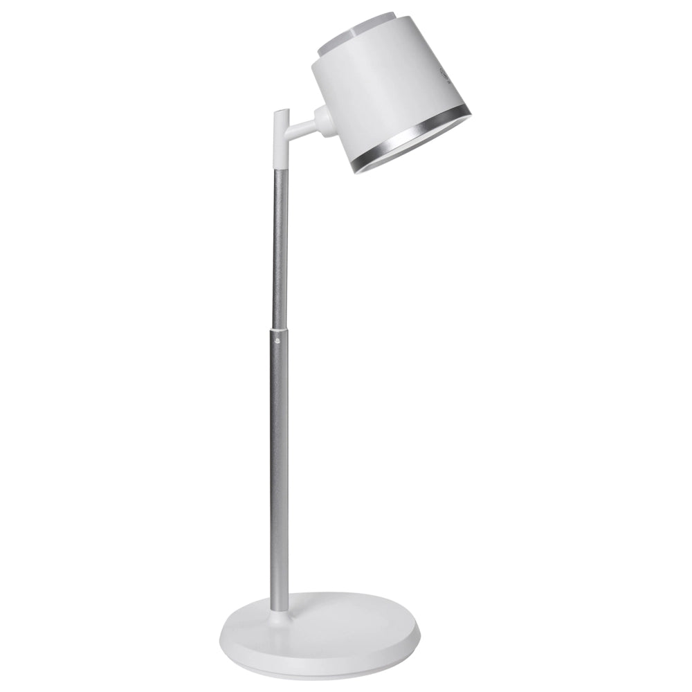 Lampada da tavolo e da parete per ufficio 2 in 1 Illuminazione da tavolo bianca Lampada da lettura per computer Braccio staccabile Funzione CCT Dimmer Stepless