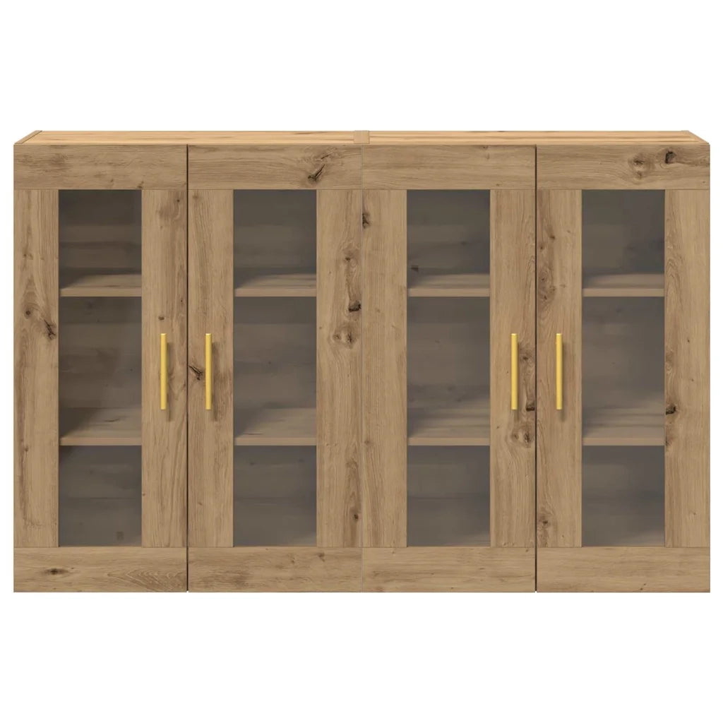 Armadi da Parete 2 pz Rovere artigianale 69,5 x 34 x 90 cm CFW9032844