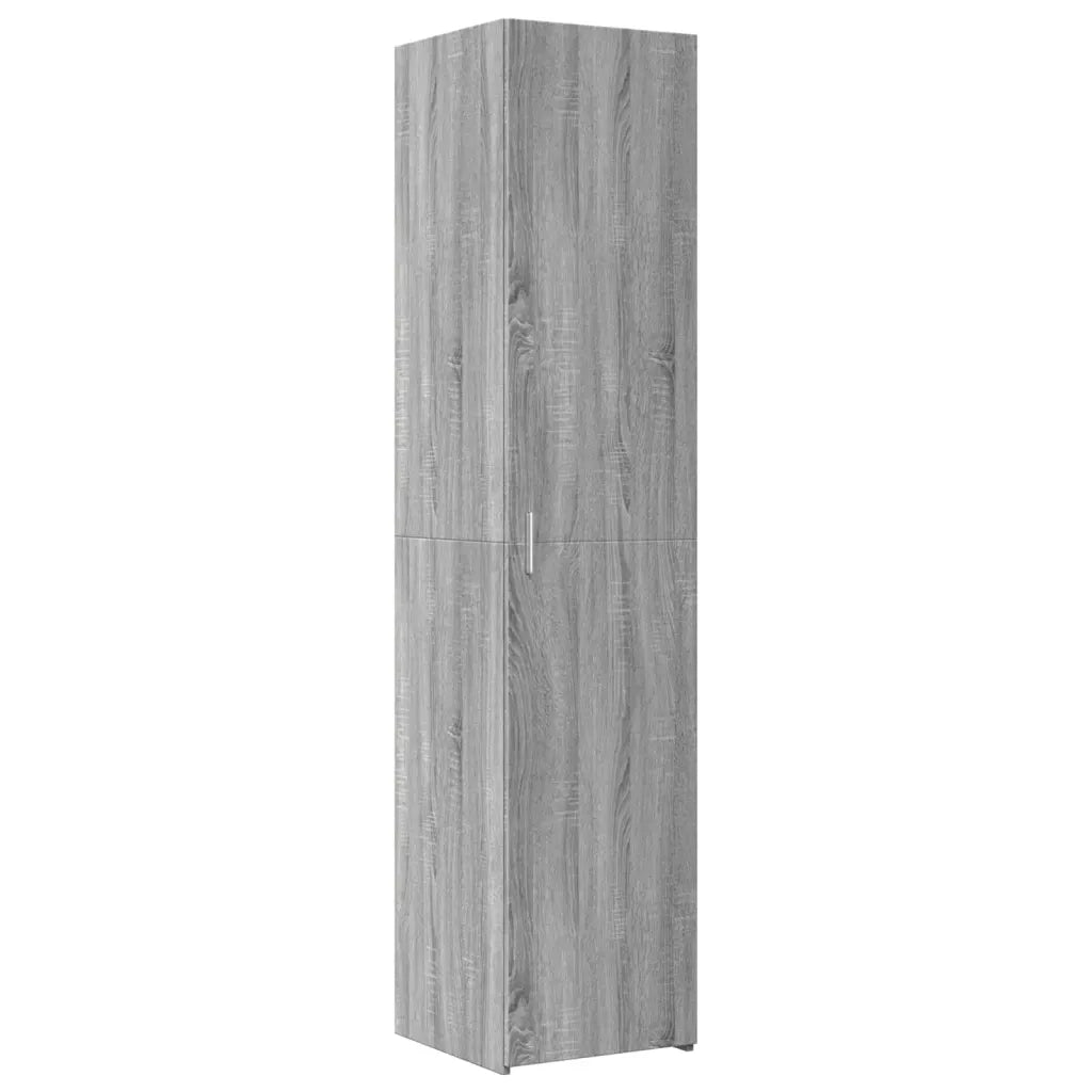 Credenza Grigio Sonoma 40x42,5x185 cm in Legno Ingegnerizzato 3281404