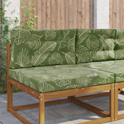 Cuscino per divano da esterno 2 pcs Design a foglia Poliestere