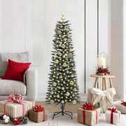 Albero di Natale artificiale con 150 LED Verde 150 cm 3395932