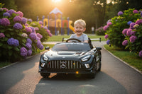 Macchina Elettrica per Bambini Licenza Ufficiale Mercedes Benz GT3 Telecomandata 12V 4,5Ah Nero