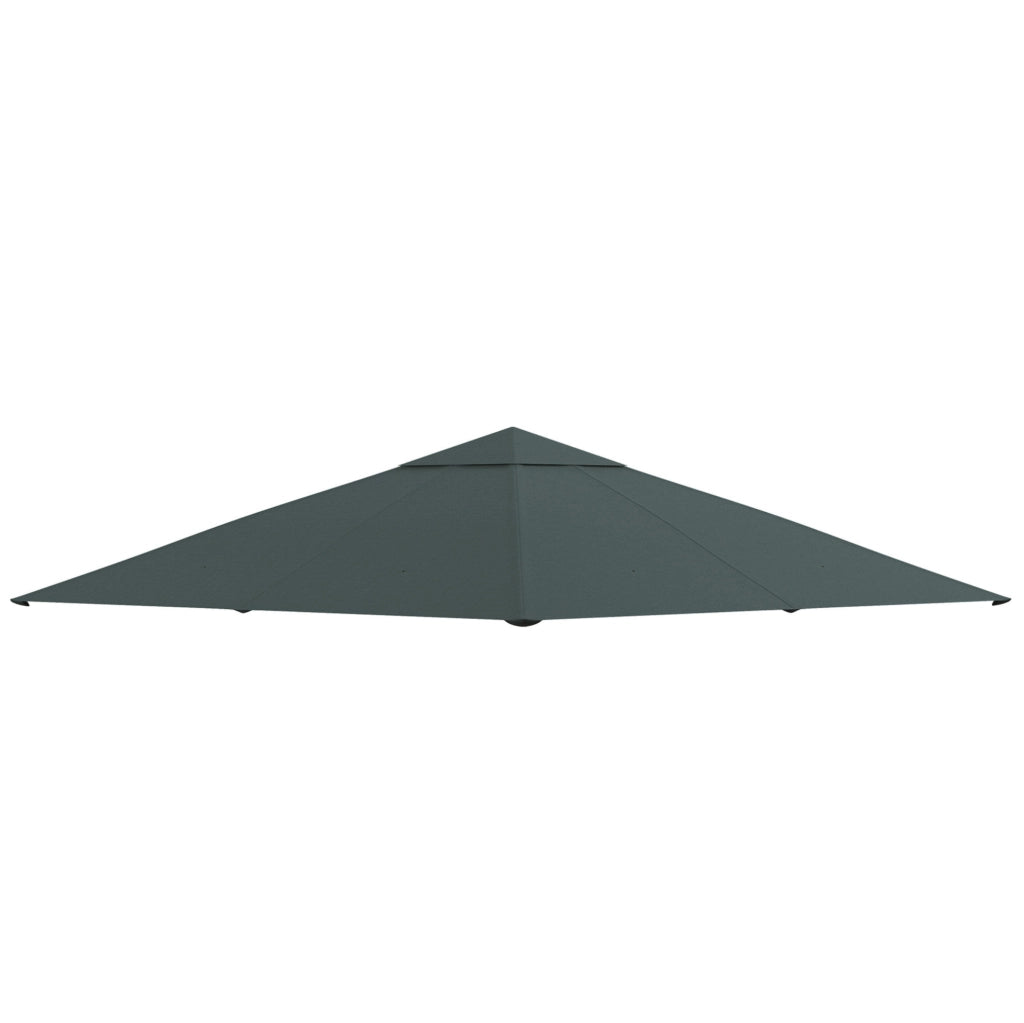 Telo di ricambio per gazebo 298 x 295 cm in poliestere grigio scuro