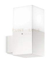 GES400- APPLIQUE PER ESTERNI BIANCO 1 LUCE ATTACCO E27 IP44
