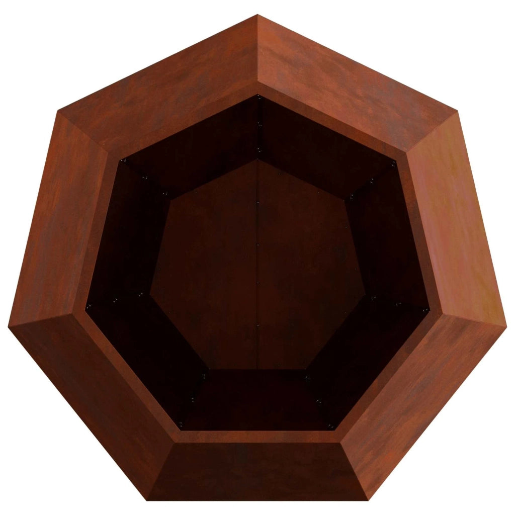Fioriera Ruggine 100 x 100 x 80 cm 884036