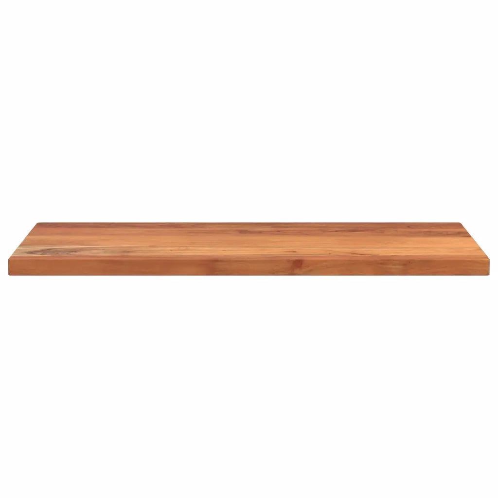 Piano Tavolo 100x60x2,5 cm Rettangolare Legno Massello Acacia