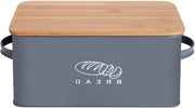 Contenitore di conservazione del pane con coperchio in bambù, dimensioni 37 * 19 * 17 cm - Organizzatore della cucina