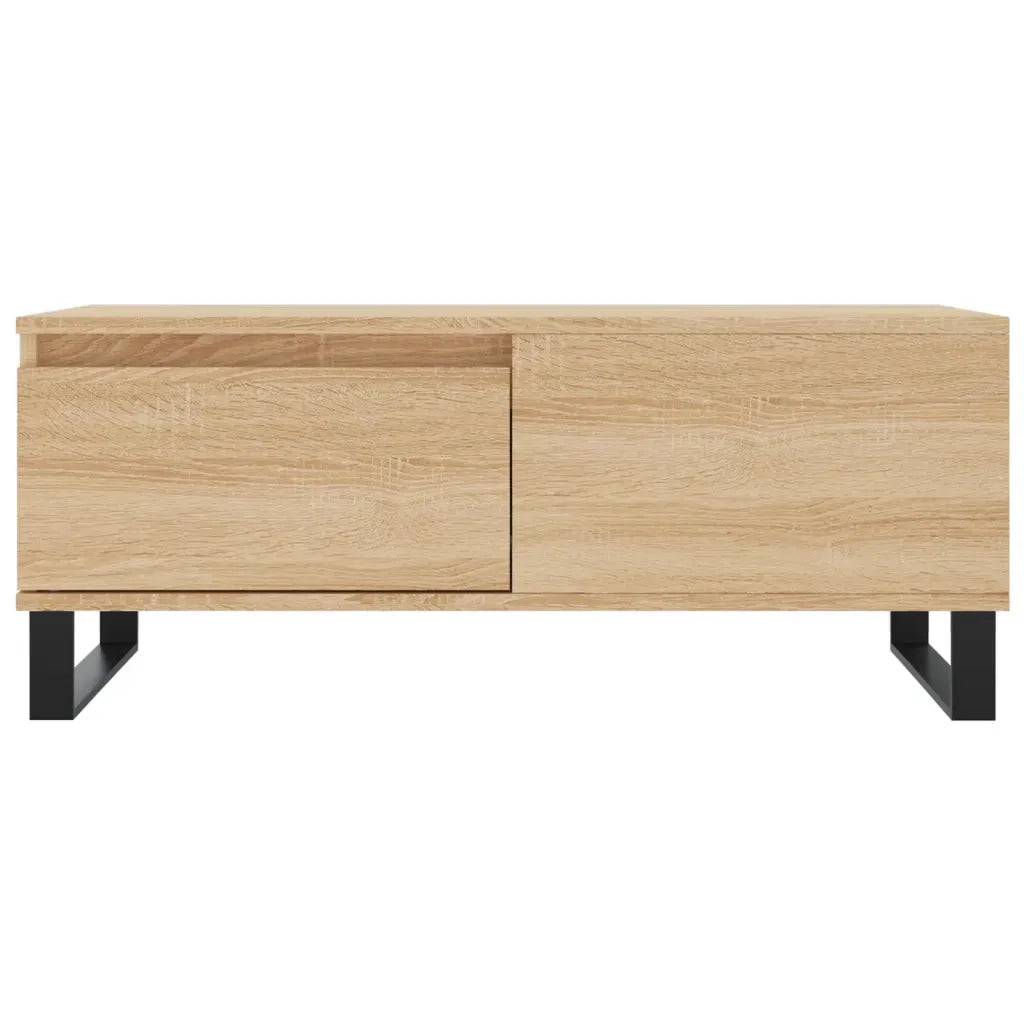 vidaXL Tavolino Salotto Rovere Sonoma 90x50x36,5 cm Legno Multistrato