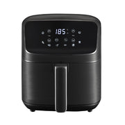 Friggitrice ad Aria 4,2L Digitale con Display LED Touch, 8 Programmi Preimpostati, Temperatura Regolabile, Cestello Antiaderente Estraibile, 1500W, Nero  4.2 Litri - Nero