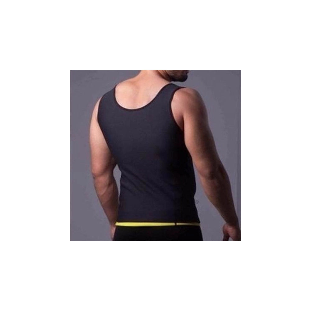 Trade Shop - Canotta + Pantalone Snellente Uomo Hot Shapers Training Dimagrante Palestra Tg. -