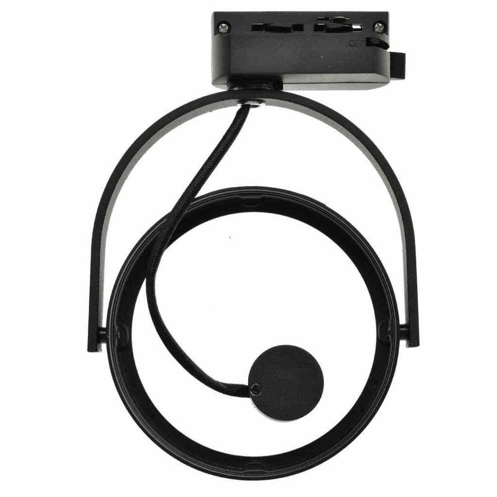 Faretto LED track per binario Milagro ML5702 nero opaco