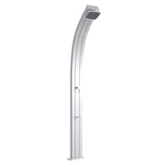 Doccia Tradizionale In Alluminio Spring Con Miscelatore E Lavapiedi Colore Inox Paint Cv-A125/9007