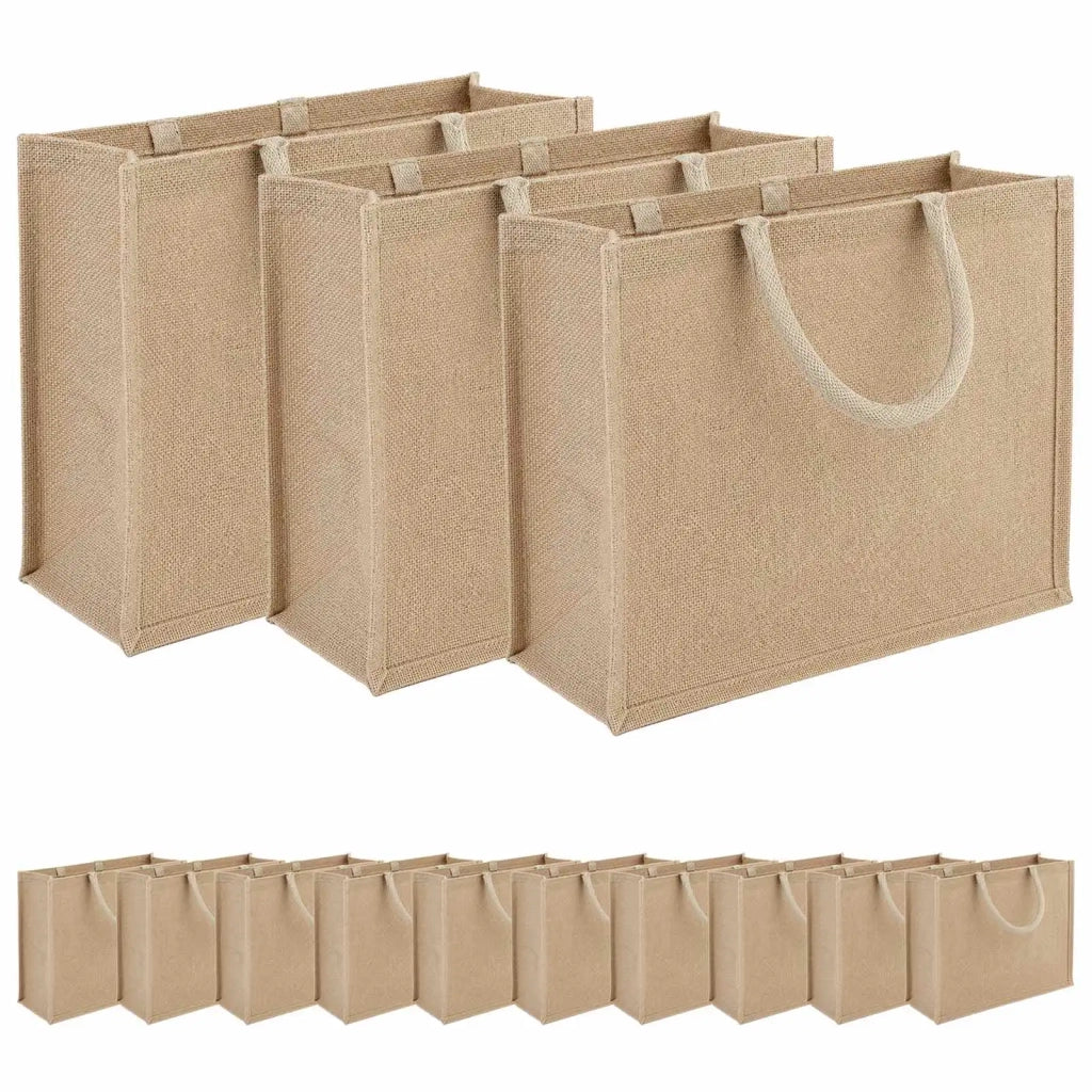 Borse in juta 50 pcs Naturale 42 x 33 x 19 cm 100% Juta Tossa 42012277