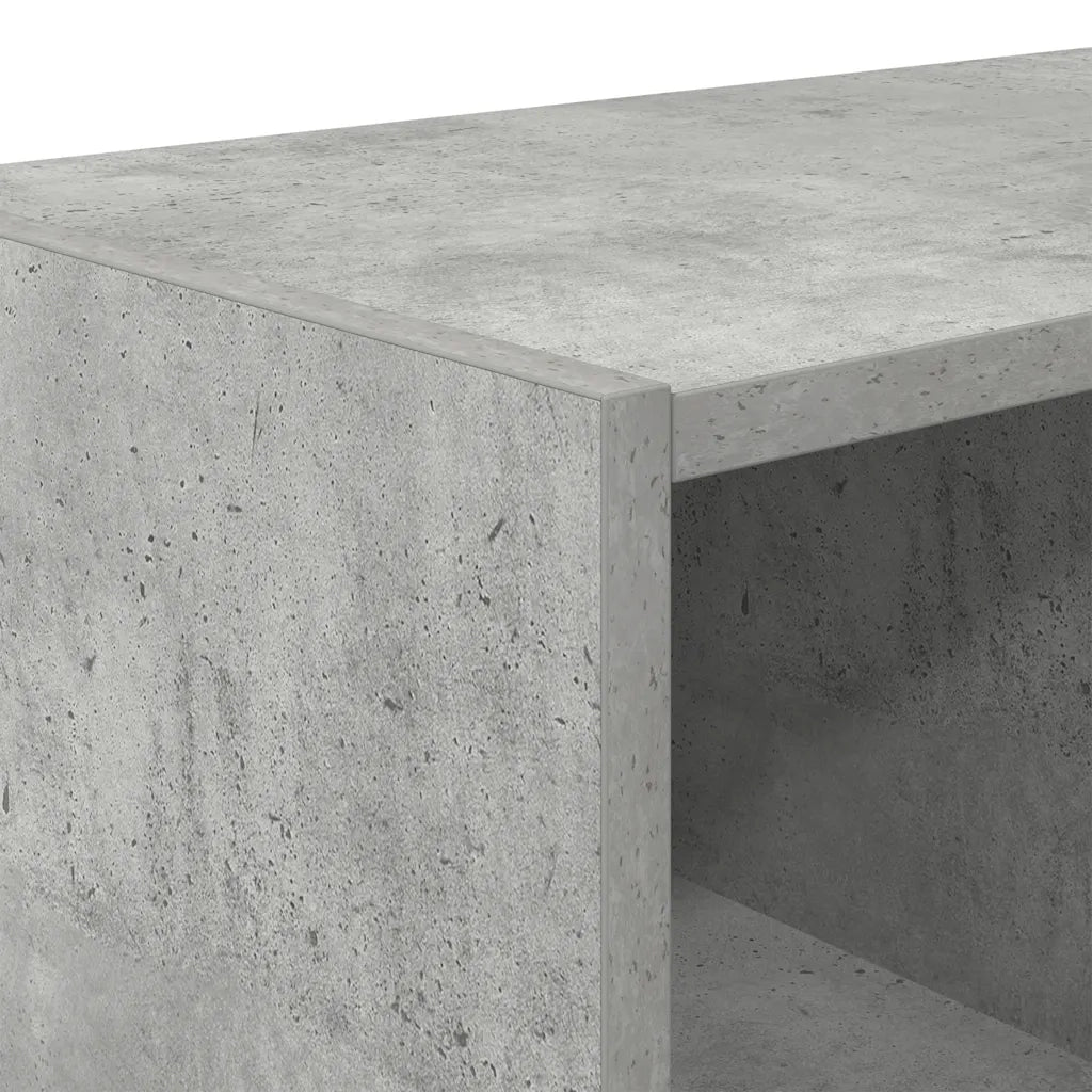 Scarpiere 2 pz Impilabili Grigio Cemento 89,5x30x40 cm CFW2556387