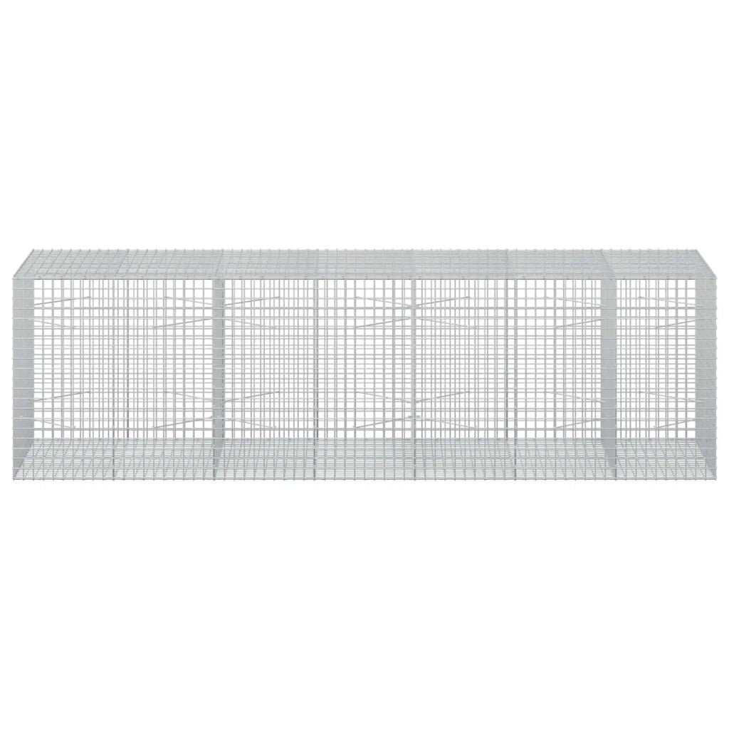 Gabion con Filo da 3,5 mm e Maglia da 5x5 cm 350x100x100 cm 3462433