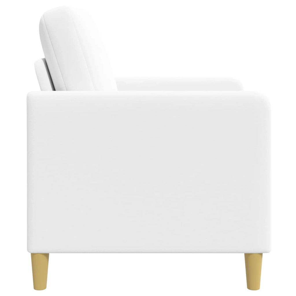 Divano con Storage Bianco 72 x 78 x 87 cm Poliestere 42036874