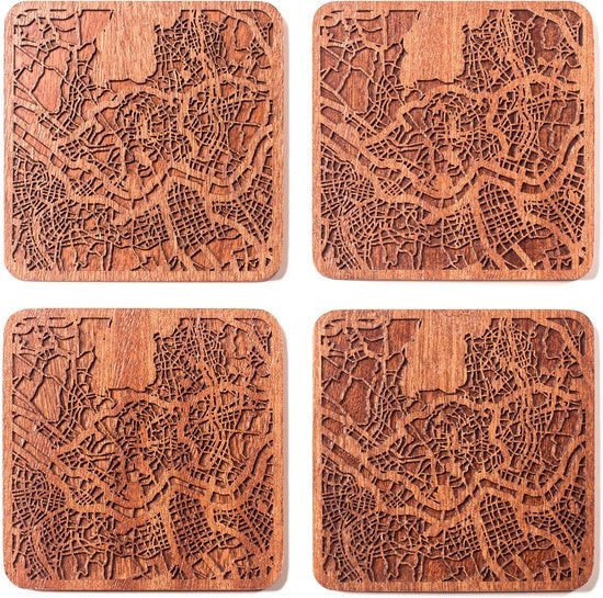 Sostegni in pietra naturale - 8 sostegni in pietra naturale con supporto circolare - sostegni in pietra naturale 10 cm neri per decorazione, raclette, candele, bevande