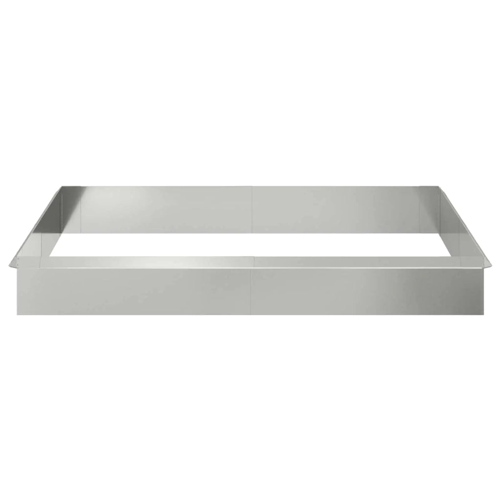 Recinzioni per lumache 12 pcs Argento Acciaio zincato 874883