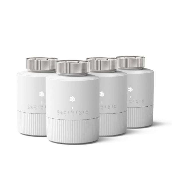 Set valvole termostatiche smart tado v3p-4srt01e-tc-ml basic quad srt