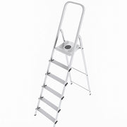 SCALA IN ACCIAIO E ALLUMINIO MOD. MISTA – 5 GRADINI