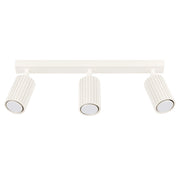 Plafoniera moderna beige 45cm 3 spot GU10 PureLume