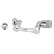 Trade Shop - Raccordo Per Rubinetto Braccio Girevole A 360° In Plastica Universale 15cm 87523 -