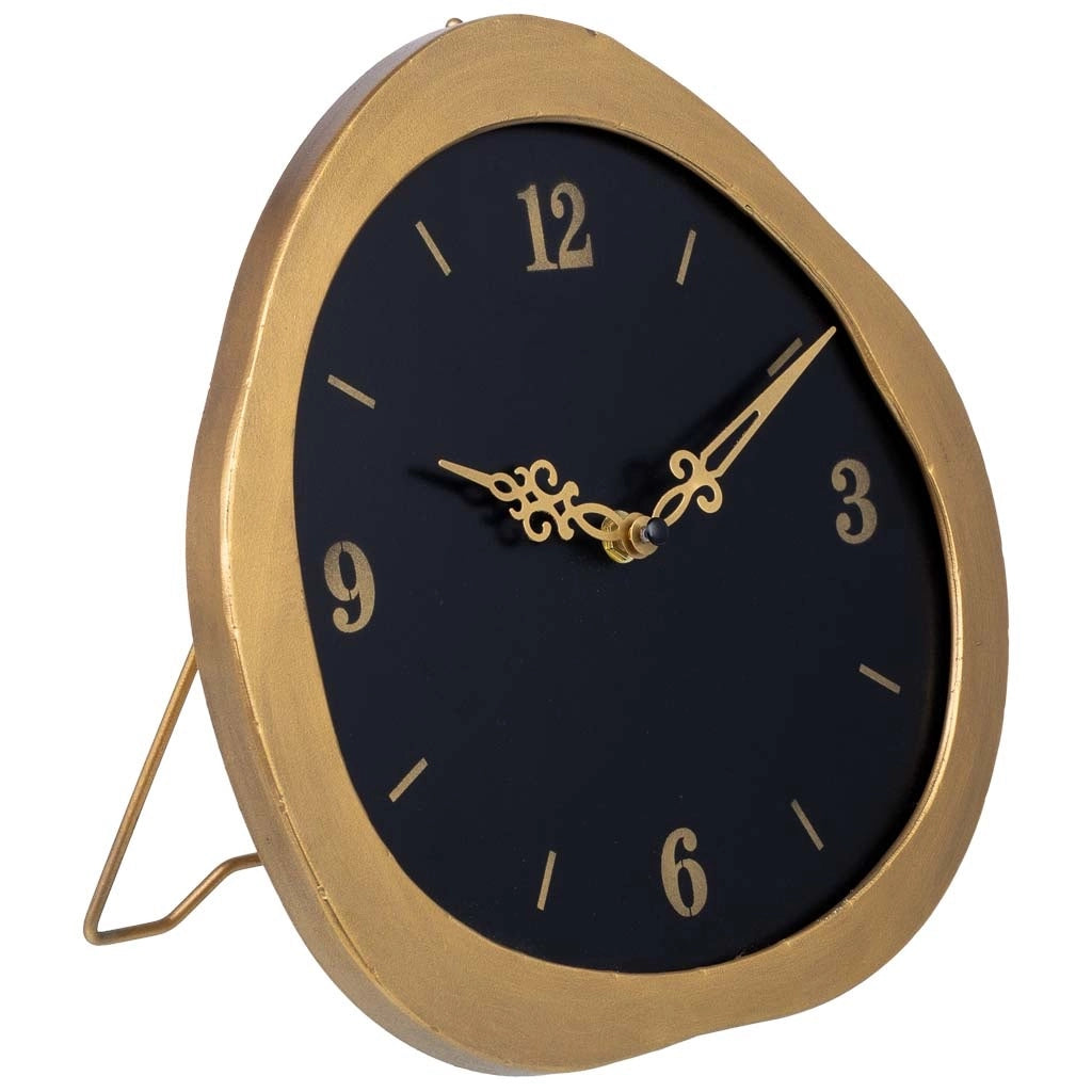 Orologio da tavolo in metallo 27x02x27h cm