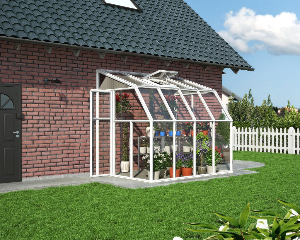Veranda in Policarbonato Sun Room 2X2.6 m colore Bianco