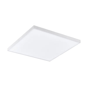 Plafoniera Moderna Turcona-Z Acciaio Bianco Luce Led Integrato 16W