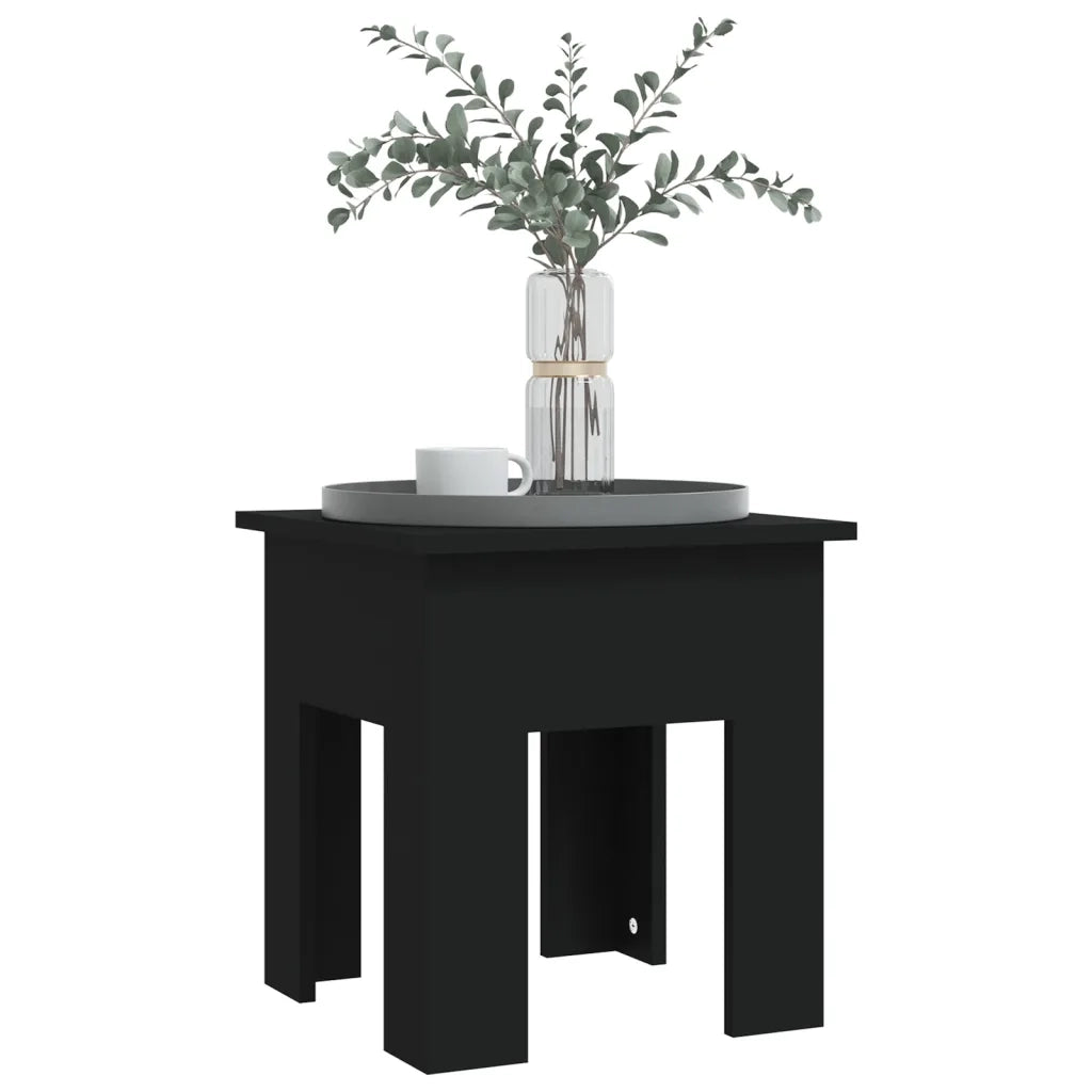 Tavolino da Salotto Nero 40x40x42 cm in Truciolato cod mxl 22969