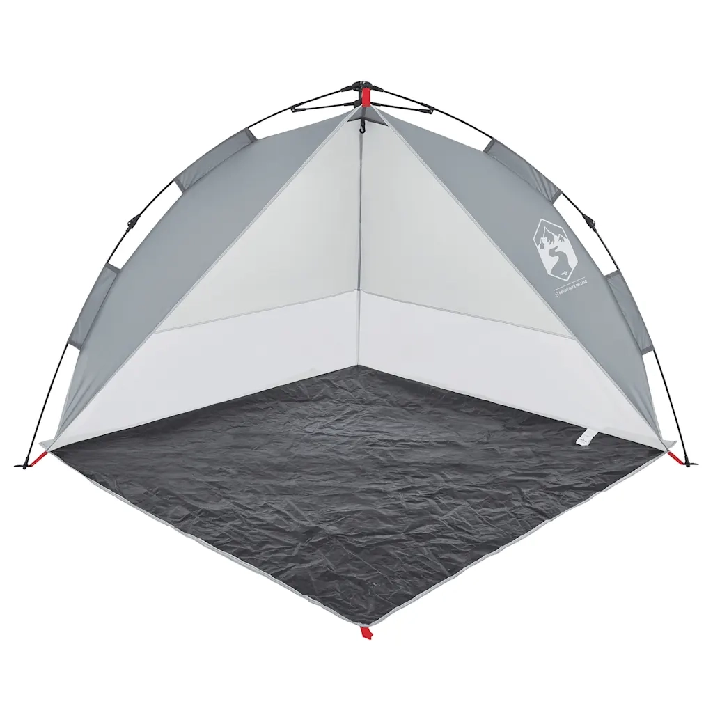 Tenda da Spiaggia Grigio Rilascio Rapido Impermeabile 4004154