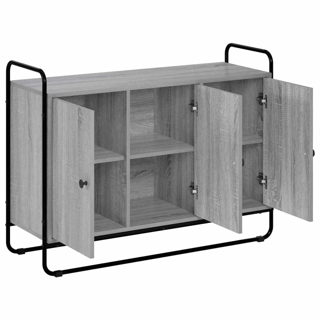 Credenza Sonoma grigio 102 x 35 x 75 cm Legno ingegnerizzato 8007975