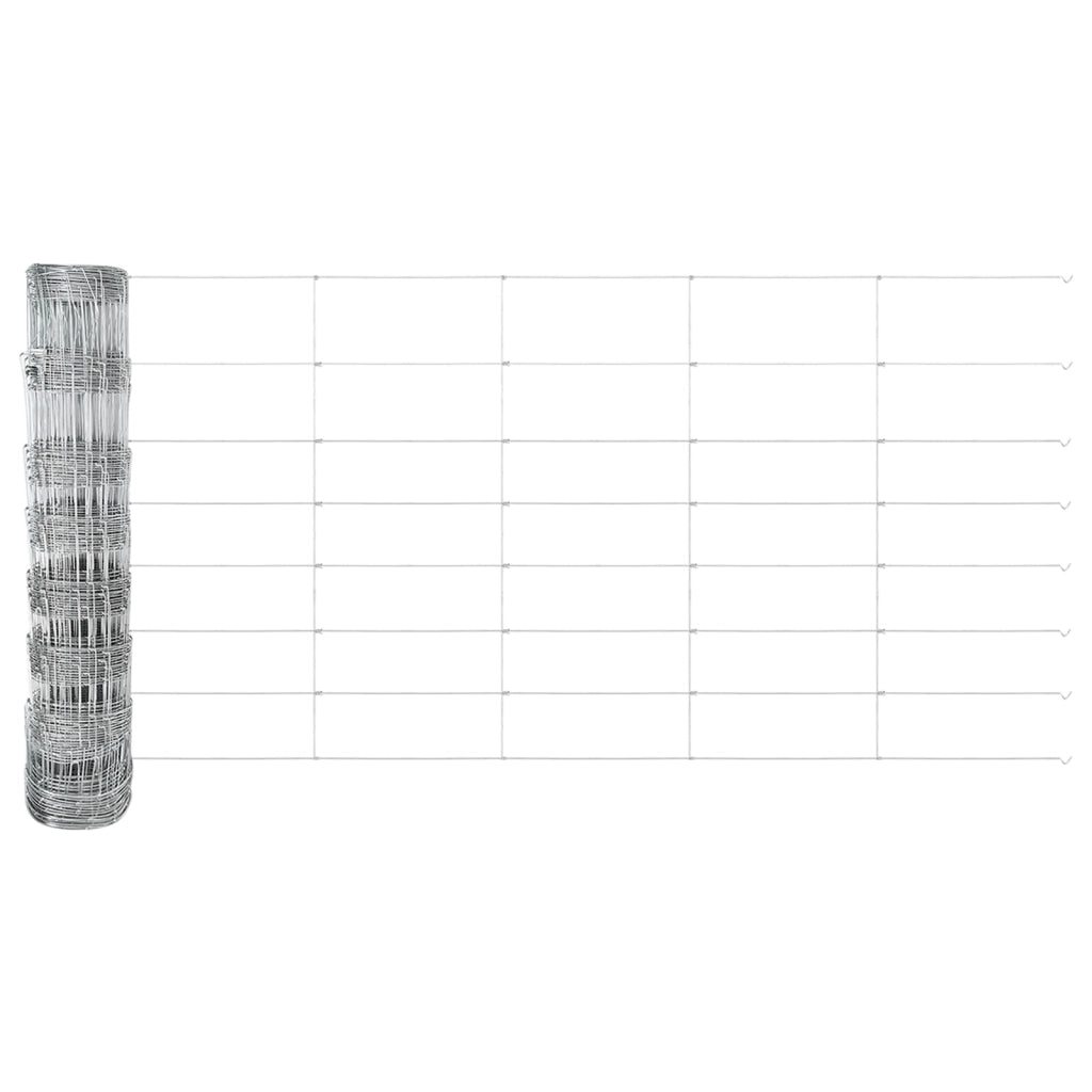 Recinzione  0.8x50 m in acciaio galvanizzato