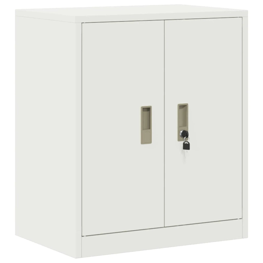 Armadio Bianco 60 x 40 x 70 cm Acciaio 891723