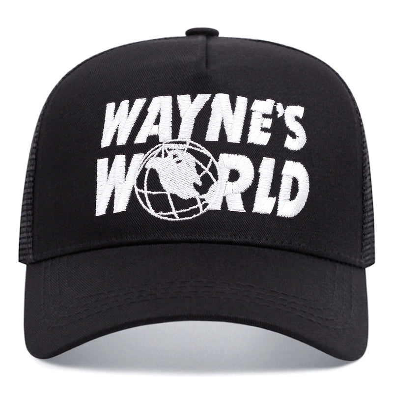 Cappellino da baseball Wayne's World nero