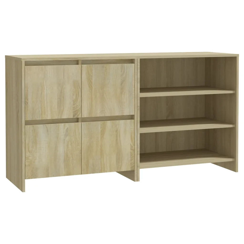 Credenze 2 pz Rovere Sonoma in Legno Multistrato 3098083