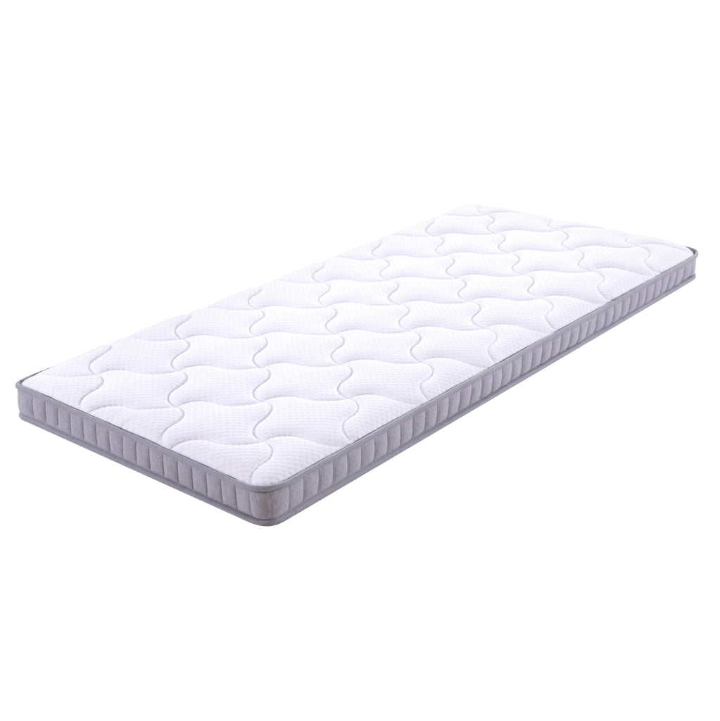MATERASSO A MOLLE INSACCHETTATE 7 ZONE H3/H4 SCHIUMA MEMORY BIANCO