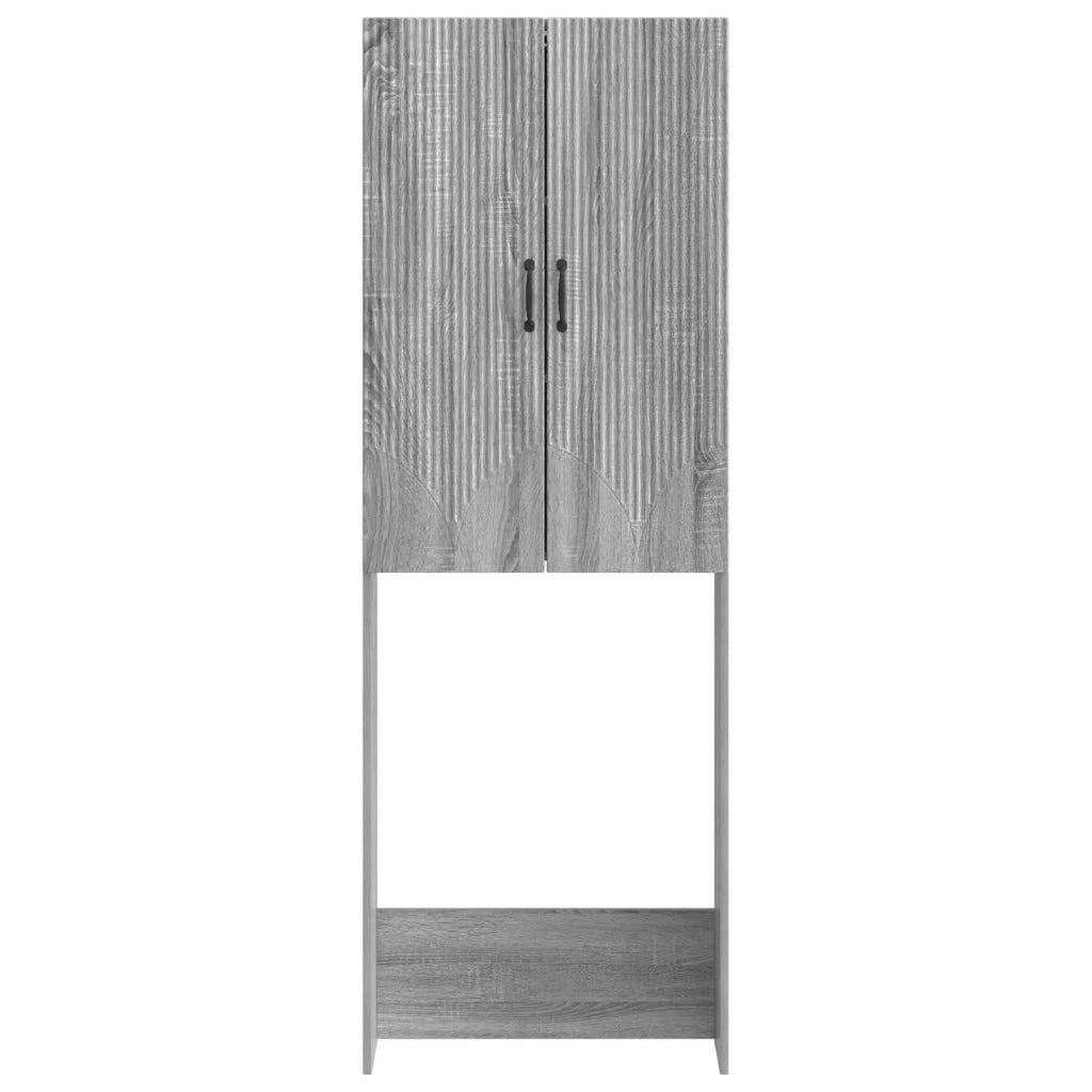 Mobile Bagno HOORN Sonoma grigio 66 x 25,5 x 190 cm 897361