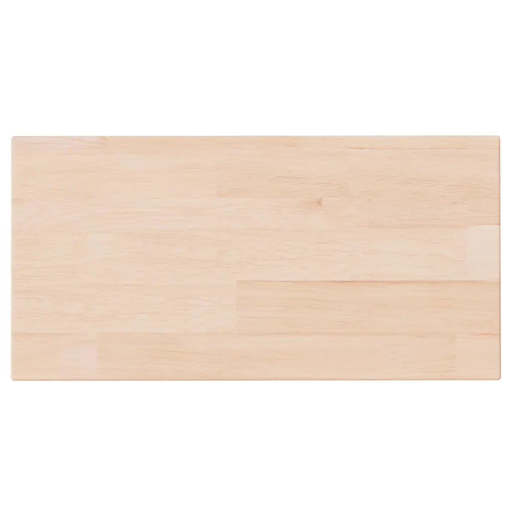 Ripiano 40x20x1,5 cm Legno Massello di Rovere Non Trattato 342920