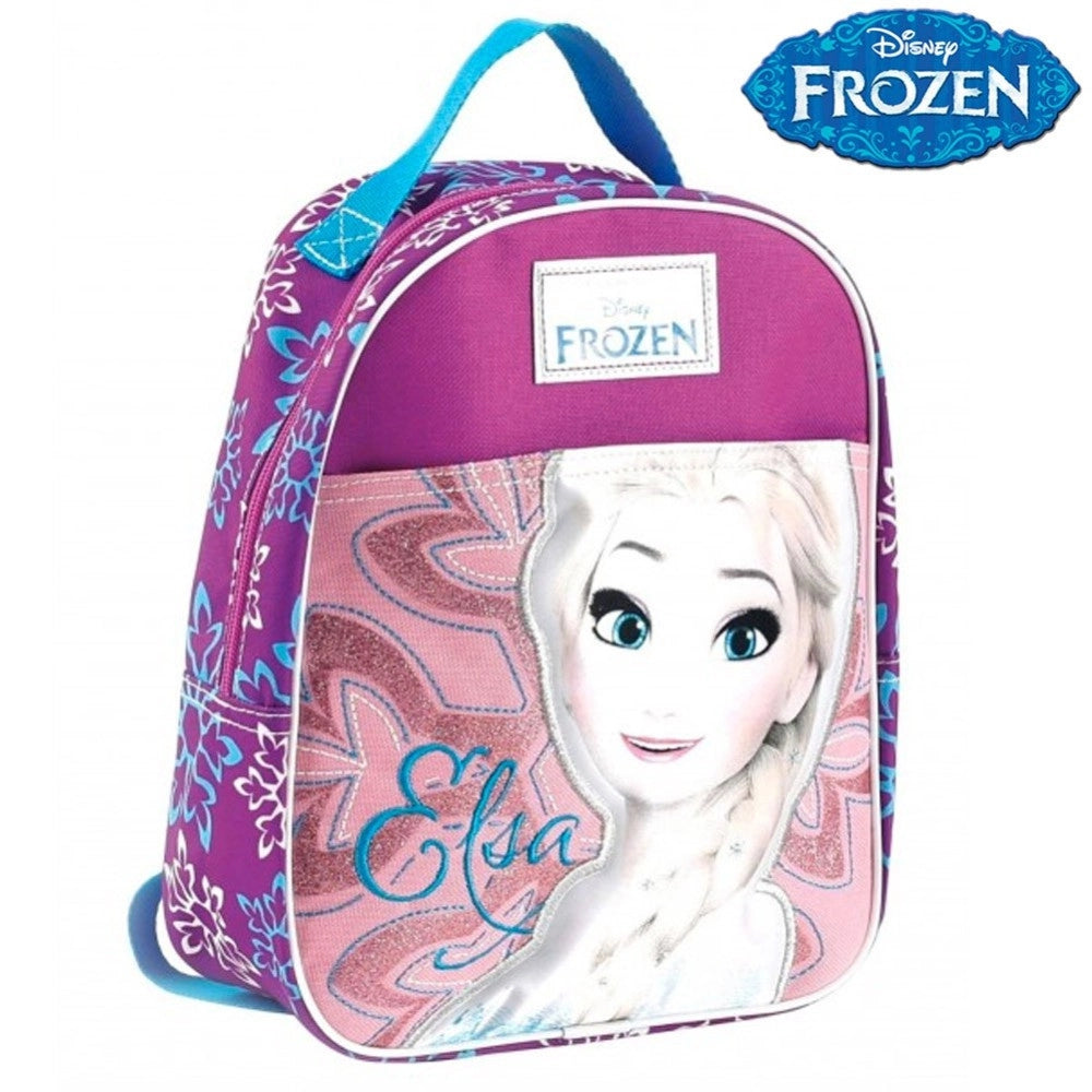 Trade Shop - Zainetto Frozen Elsa Disney Asilo Scuola Bambine Tempo Libero Colore Rosa -