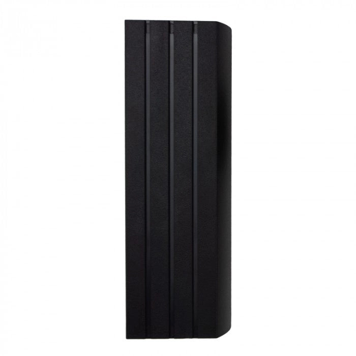Lampada solare paletto nero LED 1,5W crepuscolare Ecolight