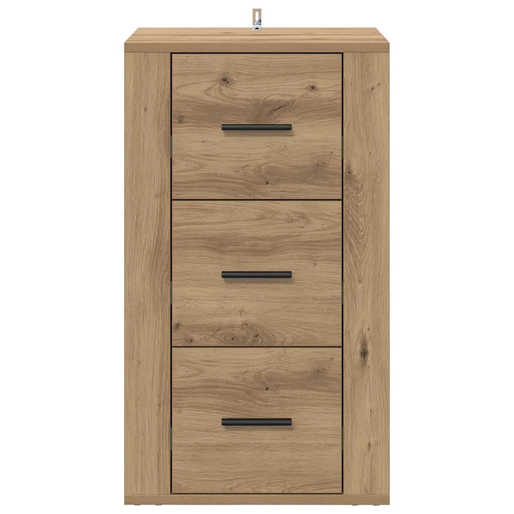 Credenza-Buffet-Armadio da cucina rovere artigianale 40 x 33 x 70 cm Legno multistrato