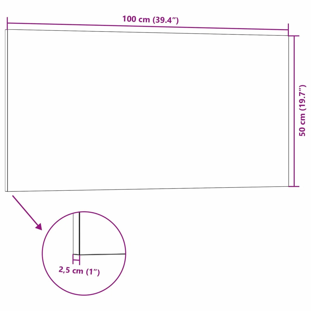 Pannelli da parete 10 pz Marrone 100 x 50 cm Schiuma EPS CFW9062173