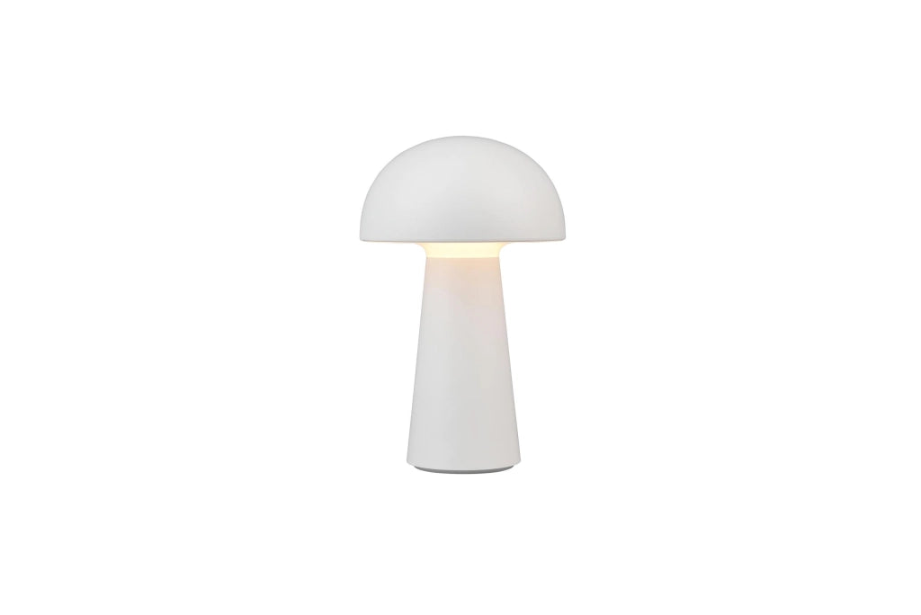 Lampada tavolo da Esterno a LED in Plastica Bianco