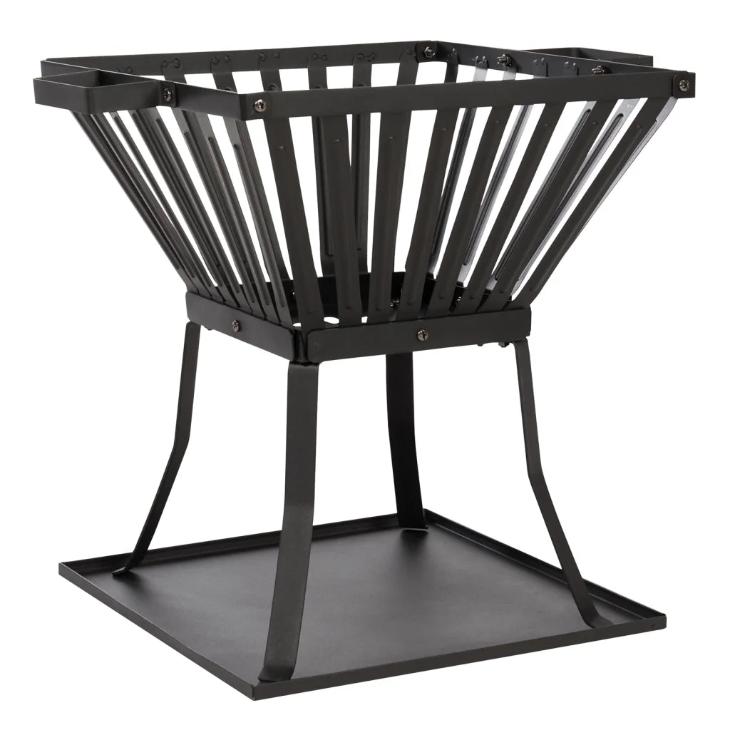 RedFire Braciere Denver Nero in Acciaio 51,5x39x45 cm 85015 411827