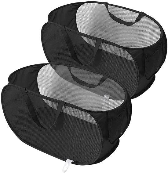Cassa di archiviazione multifunzionale - set da 2 - 58x36x36 cm