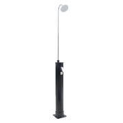 Doccia solare da giardino nera da 215 cm e 18 litri 03_0009351