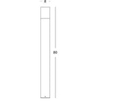 Lampada Palo da Giardino a LED 7W 4000K Sovil Alluminio